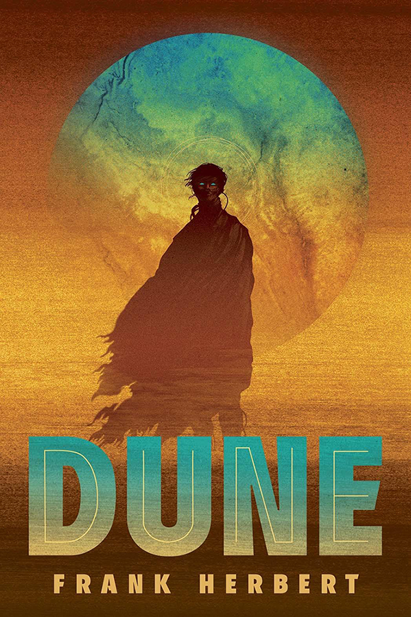 The Dune by Frank Herbert book cover