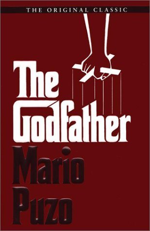 The Godfather book by Mario Puzo book cover